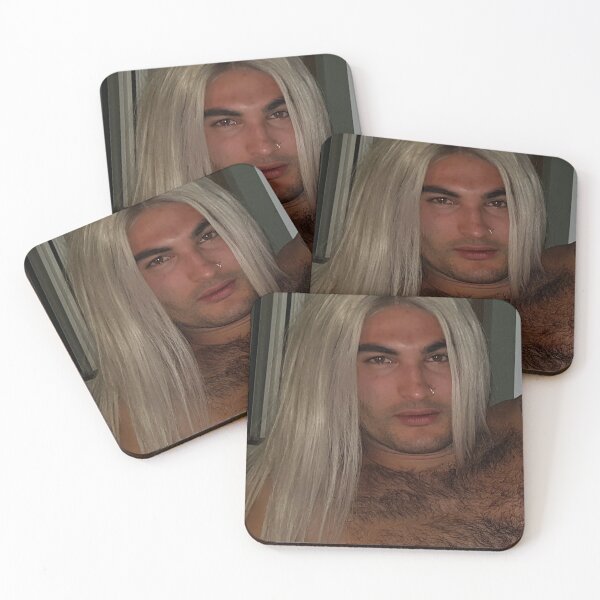 Item preview, Man with a wig on designed and sold by rado-merch.