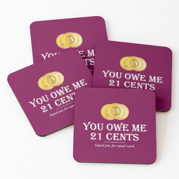 Item preview, Equal pay for equal work - Feminism designed and sold by crazycollective.