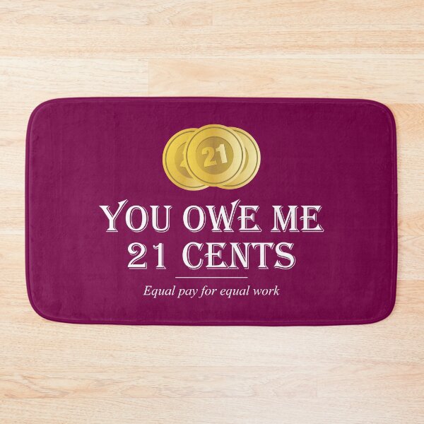 Item preview, Equal pay for equal work - Feminism designed and sold by crazycollective.