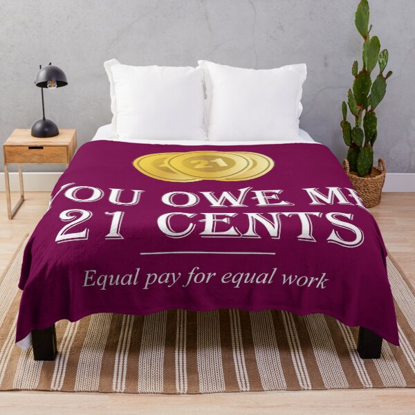 Item preview, Equal pay for equal work - Feminism designed and sold by crazycollective.