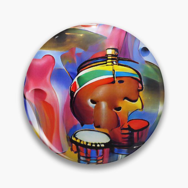 Item preview, African Percussion ~ Colorful Positive Vibes designed and sold by cottonklub.
