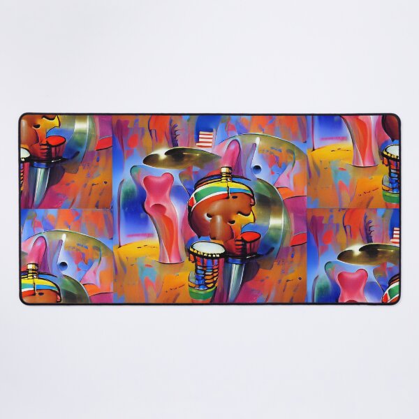 Item preview, African Percussion ~ Colorful Positive Vibes designed and sold by cottonklub.
