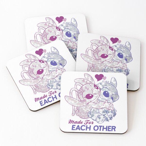 Item preview, Stitch Made For Each Other Valentines Day designed and sold by Anthony993.