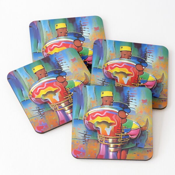 Item preview, African Percussion ~ Colorful Positive Vibes designed and sold by cottonklub.