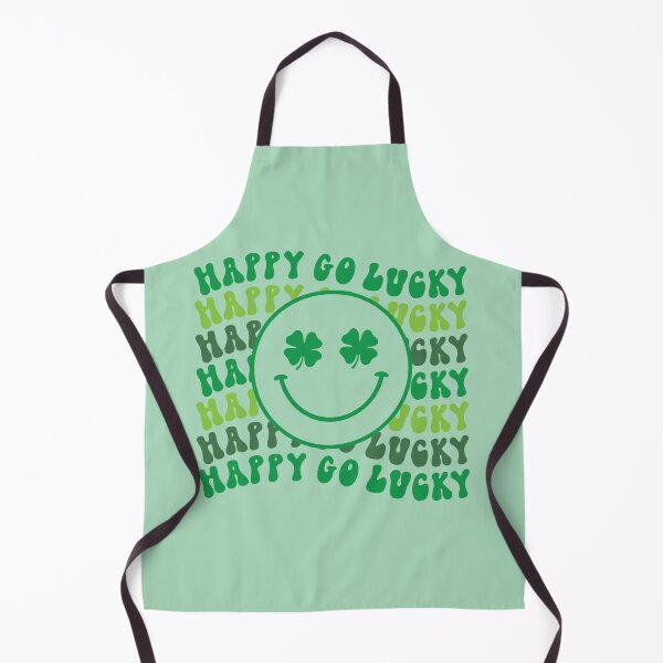 Item preview, Happy Go Lucky Smiley Face Clover Shamrock St Patrick's Day designed and sold by piipiece.