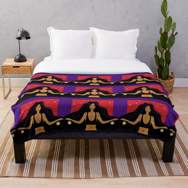 Item preview, 2 - Serenity, meditation, peace, blanket, blanket designed and sold by Musanga.
