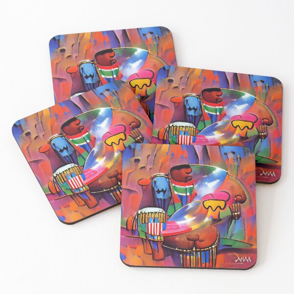 Item preview, African Percussion ~ Colorful Positive Vibes designed and sold by cottonklub.