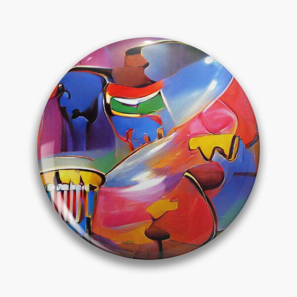 Item preview, African Percussion ~ Colorful Positive Vibes designed and sold by cottonklub.
