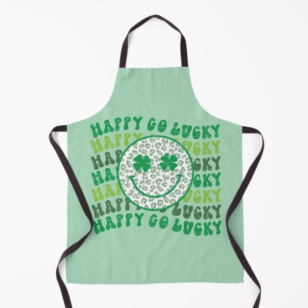 Item preview, Happy Go Lucky Leopard Smiley Face Clover Shamrock St Patrick's Day designed and sold by piipiece.