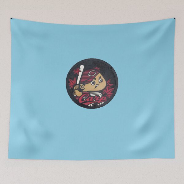Item preview, Hiroshima City, Hiroshima Manhole Cover Sticker designed and sold by LukasHeymich.