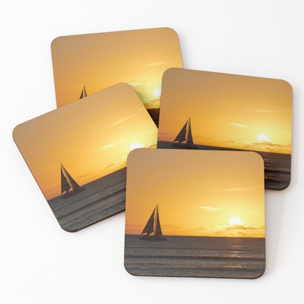 Item preview, Yacht at Sunset 2 designed and sold by stevewhitephoto.