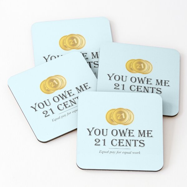 Item preview, Equal pay for equal work - Feminist designed and sold by crazycollective.