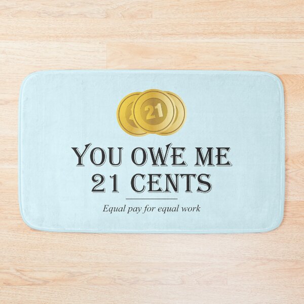 Item preview, Equal pay for equal work - Feminist designed and sold by crazycollective.