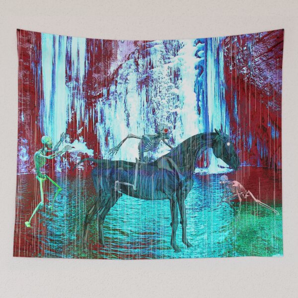 Item preview, Skeleton on horseback designed and sold by Astralia.