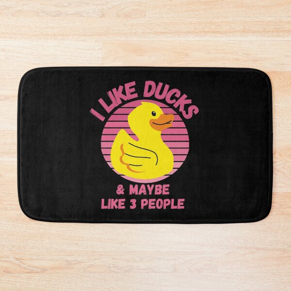 Item preview, I Like Ducks and Maybe Like 3 People Funny Duck Lovers Design designed and sold by Nathalie Aynié.