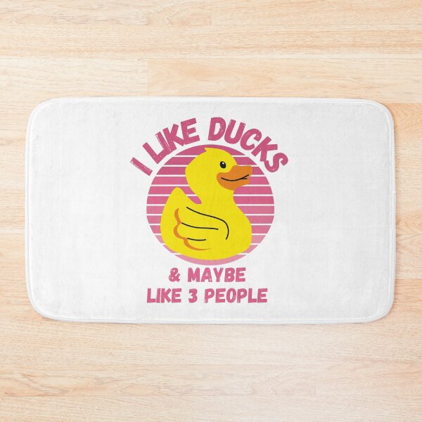 Item preview, I Like Ducks and Maybe Like 3 People Funny Duck Lovers Design designed and sold by Nathalie Aynié.