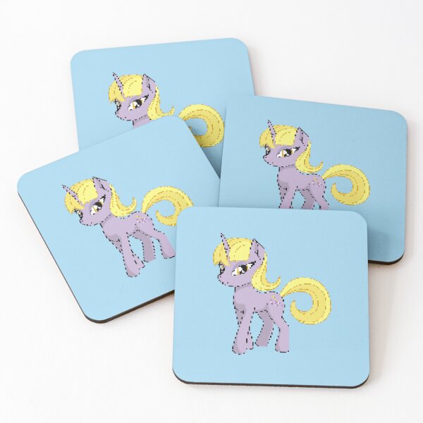 Item preview, Pixel Ponies - Kawai Purple Pixel Unicorn designed and sold by DiensDesign.