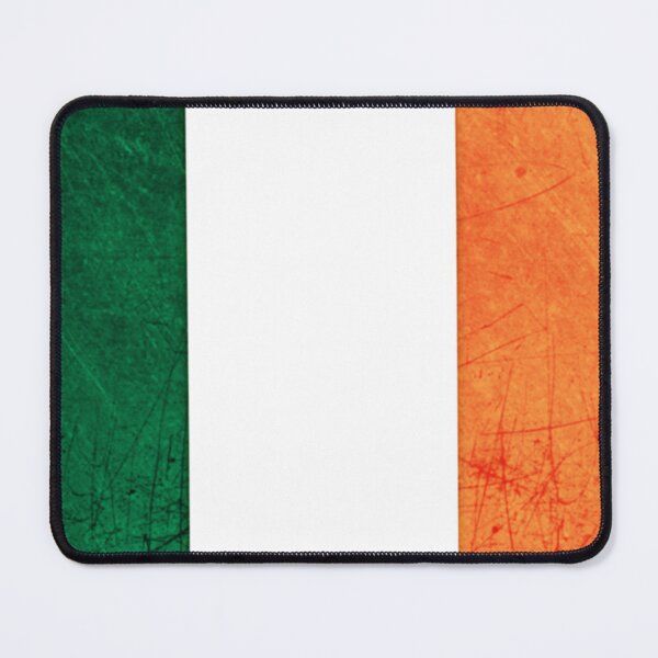 Item preview, A grunge looking distressed Irish flag of Ireland designed and sold by BrigetteUK.