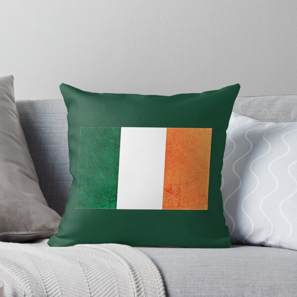 Item preview, A grunge looking distressed Irish flag of Ireland   designed and sold by BrigetteUK.