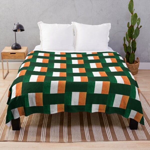 Item preview, A grunge looking distressed Irish flag of Ireland   designed and sold by BrigetteUK.