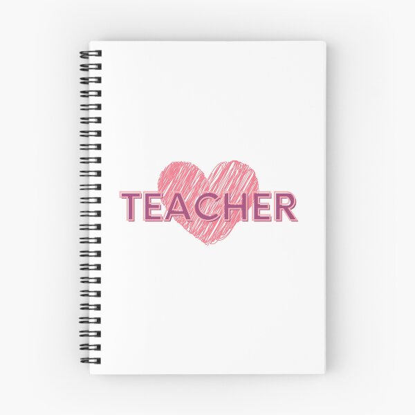 Item preview, Teacher heart pink designed and sold by sieeeeerra.