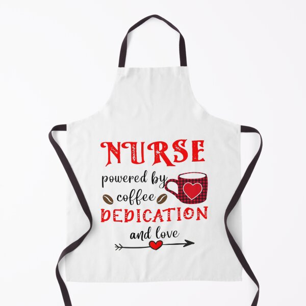 Item preview, Nurse Powered By Coffee Dedication And Love designed and sold by Marika1100.