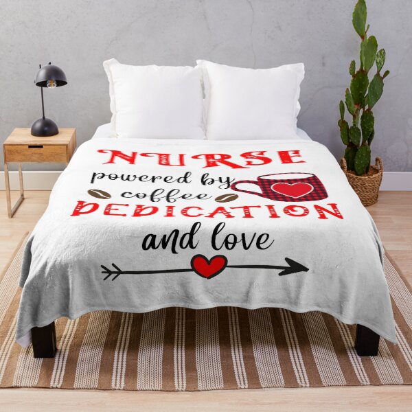 Item preview, Nurse Powered By Coffee Dedication And Love designed and sold by Marika1100.