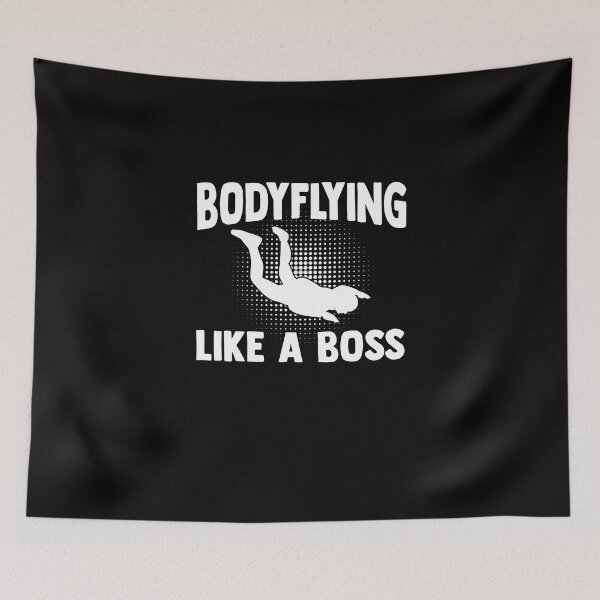 Item preview, Bodyflying Boss For Indoor Skydiving Bodyflight Enthusiast designed and sold by Nessshirts.