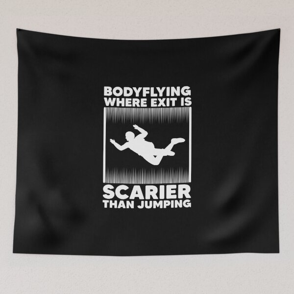 Item preview, Scary Indoor Bodyflying For A Skydiver Bodyflight Enthusiast designed and sold by Nessshirts.