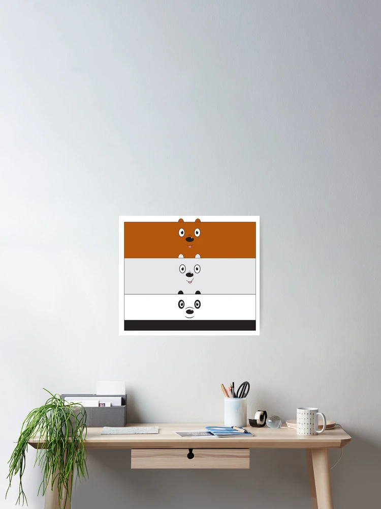 Thumbnail 2 of 3, Poster, Bear Stack designed and sold by Randa-2511.