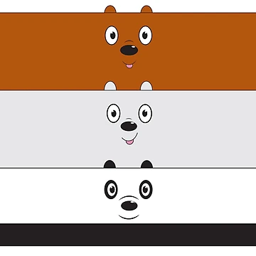Artwork thumbnail, Bear Stack by Randa-2511