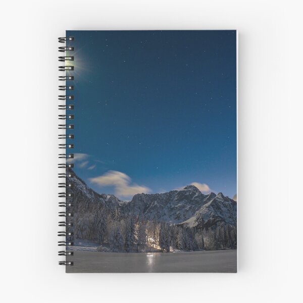 Item preview, Winter moonlight on the lakes of Fusine designed and sold by zakaz86.