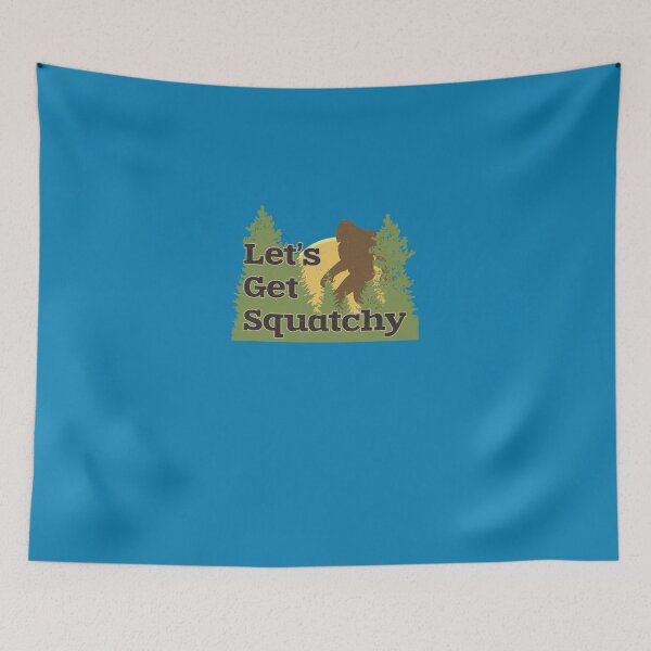 Item preview, Let s Get Squatchy Sticker designed and sold by SelmanSaka.