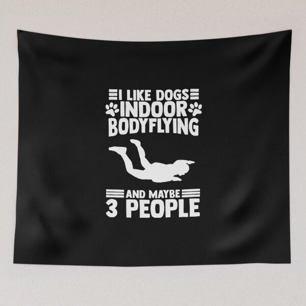 Item preview, Bodyflight Indoor Skydiving For A Pet Lover Skydiver designed and sold by Nessshirts.