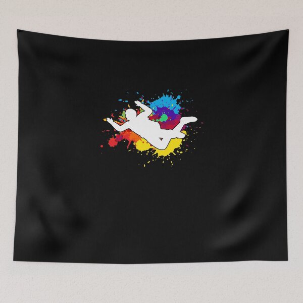 Item preview, Colorful Indoor Skydiving For A Bodyflight Enthusiast designed and sold by Nessshirts.