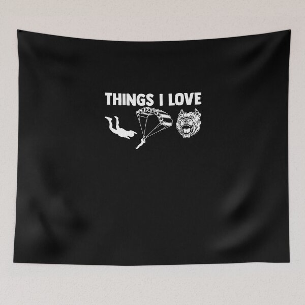 Item preview, Things I love For An Indoor Bodyflight Enthusiast Skydiver designed and sold by Nessshirts.