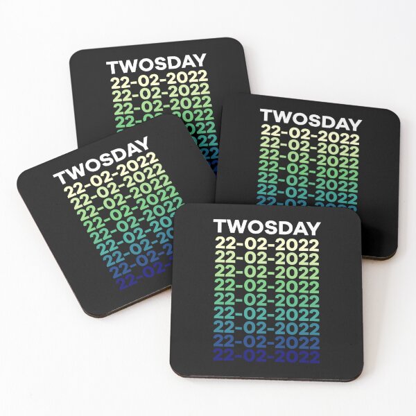 Item preview, Twosday 22-02-2022 February 22nd 2022 gradient edition1 designed and sold by angelisart.