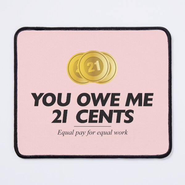 Item preview, Equal pay for equal work - Equality designed and sold by crazycollective.