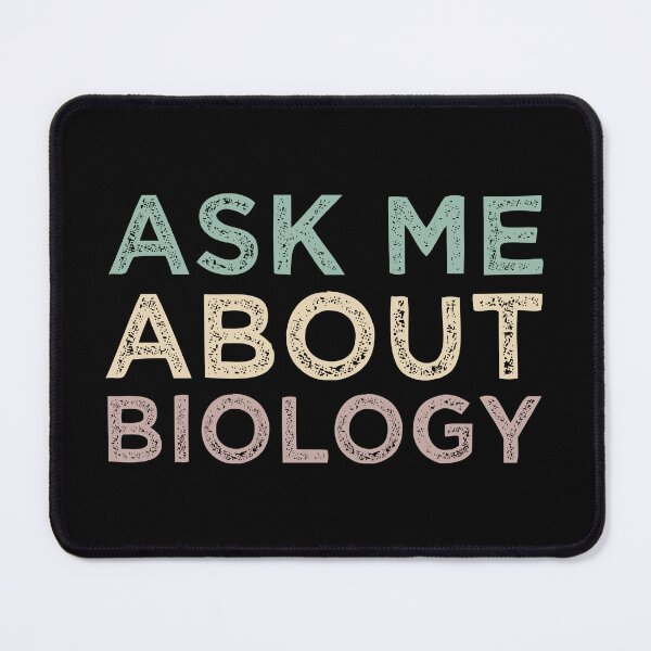Item preview, Ask Me About Biology Funny Biology Teacher designed and sold by medbdj.