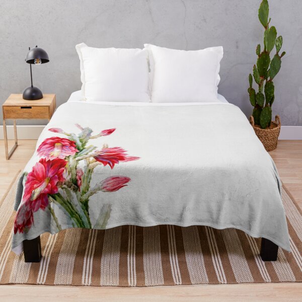 Item preview, A Flowering Cactus Heliocereus Speciosus by Pierre–Joseph Redouté designed and sold by InHerits.