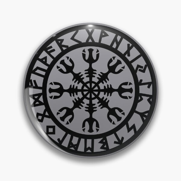 Item preview, Helm of Awe, Aegishjalmur, Runic Amulet designed and sold by nitty-gritty.