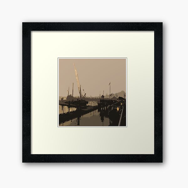 Steveston Harbour Framed Art Print