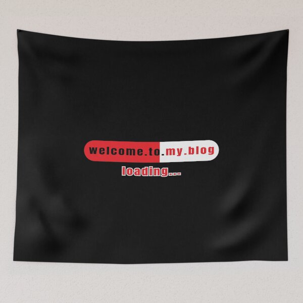 Item preview, Welcome To My Blog - Funny Quote designed and sold by FridPix.