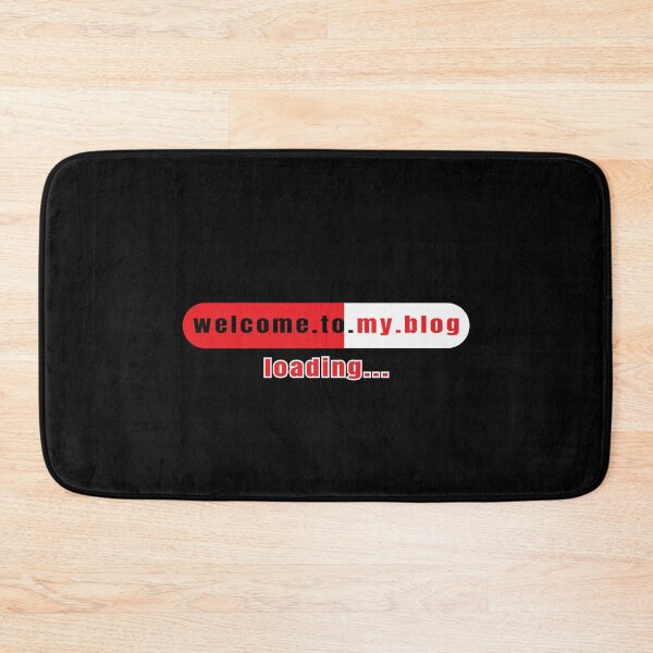 Item preview, Welcome To My Blog - Funny Quote designed and sold by FridPix.