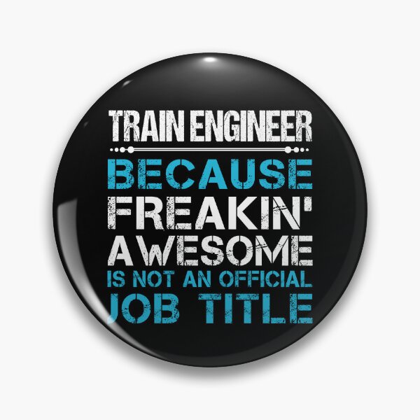 Item preview, Train Engineer T Shirt - Freaking Awesome Job Gift Item Tee designed and sold by oetate4774.
