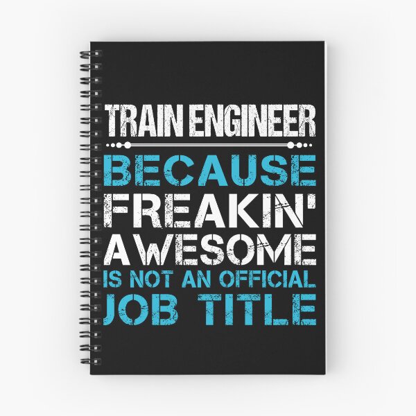 Item preview, Train Engineer T Shirt - Freaking Awesome Job Gift Item Tee designed and sold by oetate4774.