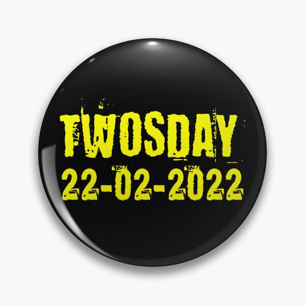 Item preview, Twosday 22-02-2022 February 22nd 2022 distressed edition designed and sold by angelisart.