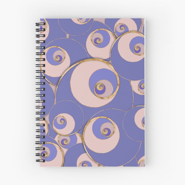 Item preview, Golden Spiral - Very Peri Pattern designed and sold by k9printart.