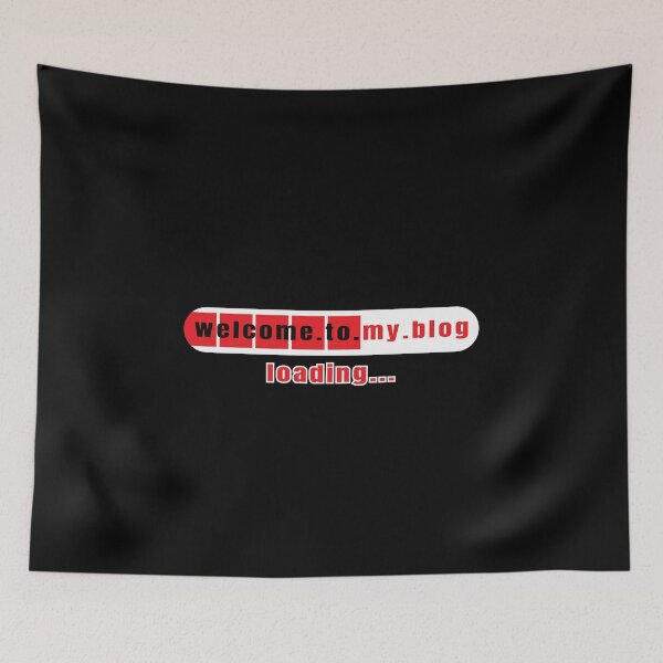 Item preview, Welcome To My Blog - Funny Quote designed and sold by FridPix.