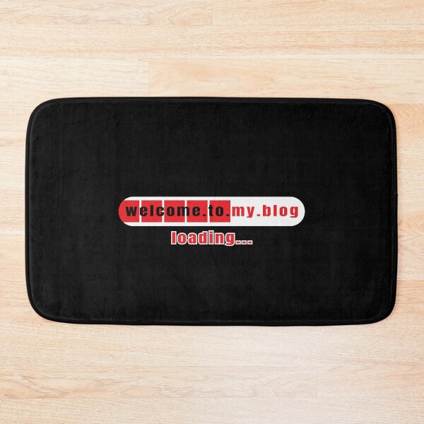 Item preview, Welcome To My Blog - Funny Quote designed and sold by FridPix.